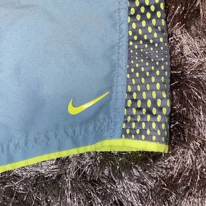 Turquoise and neon men nike shorts m